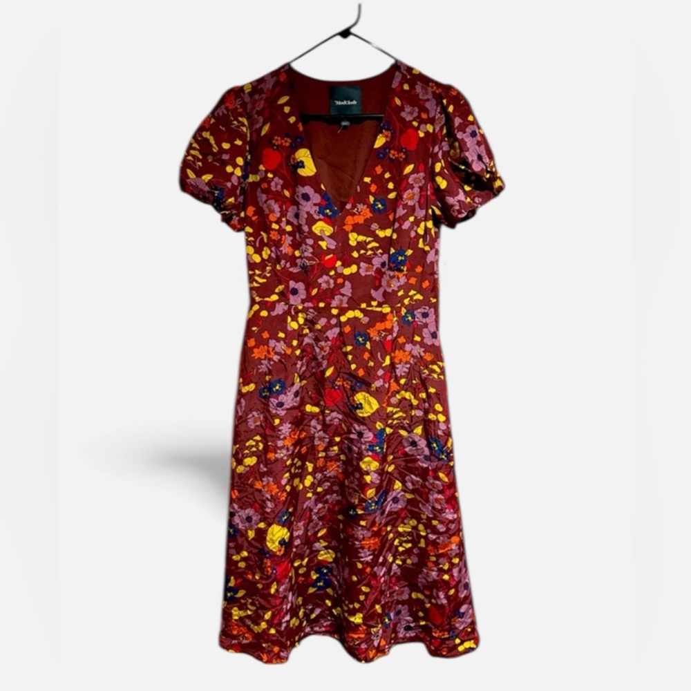 Mod Cloth floral cotton dress